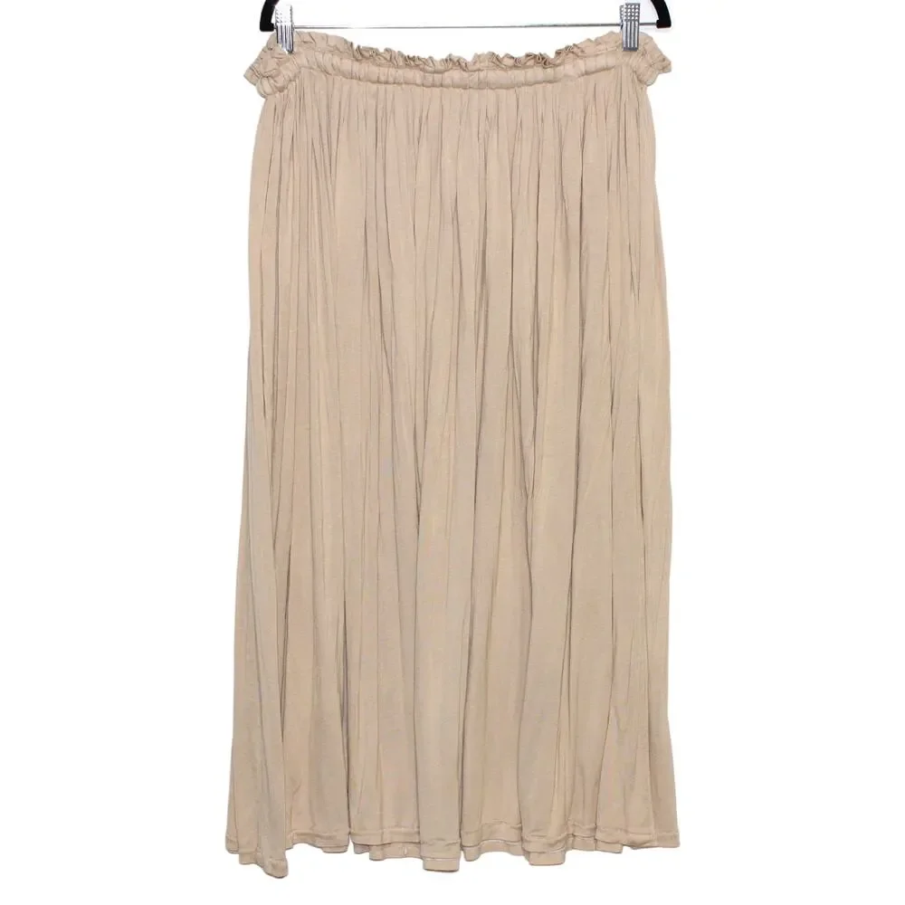 Ipekyol Tan Beige Maxi Skirt Size 10